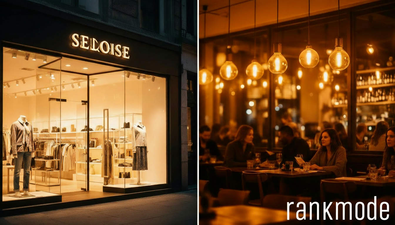 Retailers vs Restaurants: Different Google Business Profile Plays, Same Local Ranking Goal